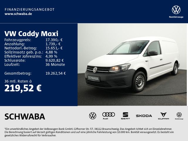 VW Caddy Maxi 72.197 km 17.390 &euro; Gersthofen 86368