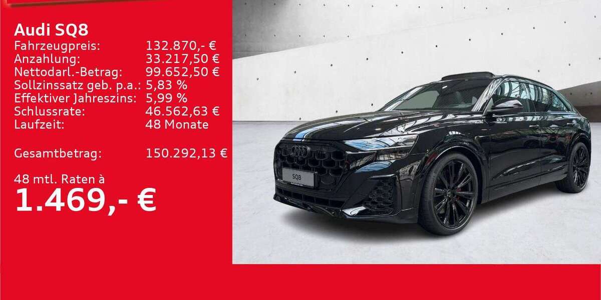 Audi SQ8 2.000 km 132.870 &euro; Ulm 89073