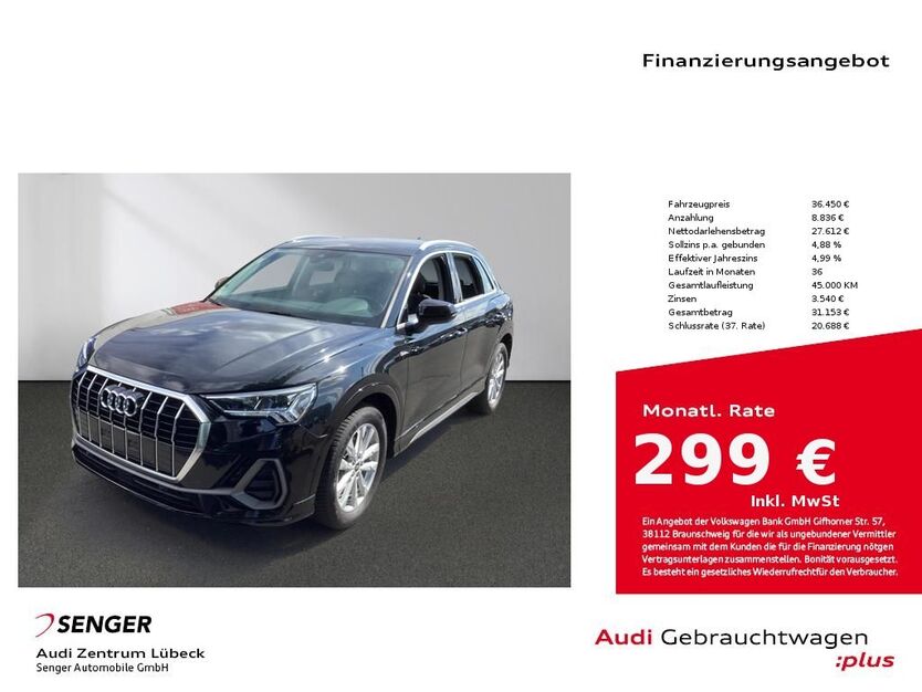 Audi Q3 32.900 km 36.450 € Lübeck 23556