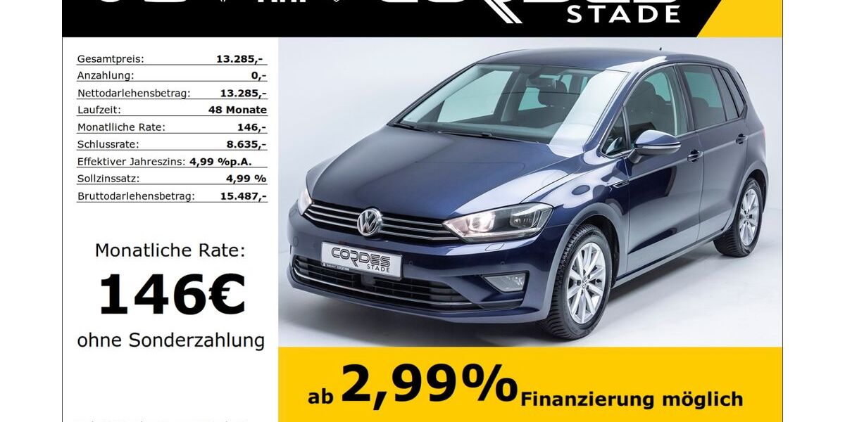 VW Golf Sportsvan 87.078 km 13.285 &euro; Stade 21680