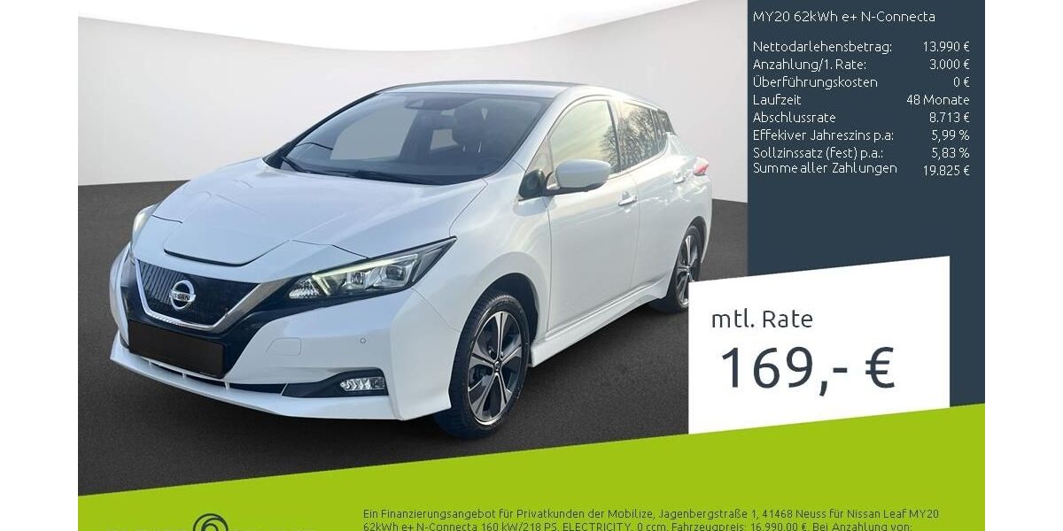 Nissan Leaf 37.314 km 18.940 &euro; Münster - Amelsbüren 48163