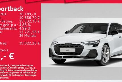 Audi A3 6.726 km 34.942 &euro; Eching 85386