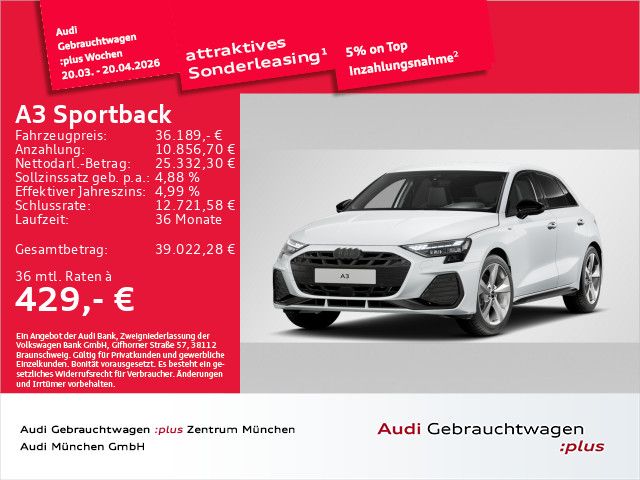 Audi A3 6.726 km 36.189 &euro; Eching 85386