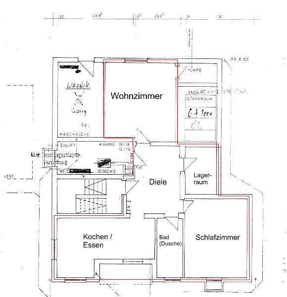 Haustier möglich - 2 Zi. Wohnung in Pommersfelden OT 2 zimmer