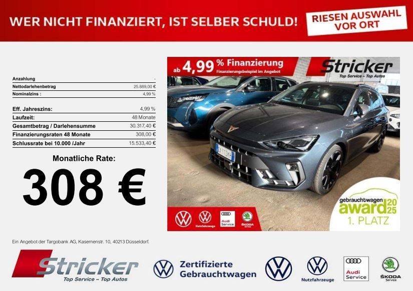 Cupra Leon 33.821 km 25.878 &euro; Horn-Bad Meinberg 32805