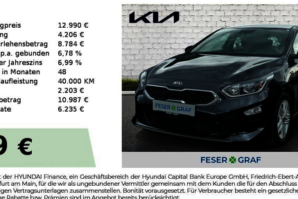 Kia ceed / Ceed 79.869 km 12.990 &euro; Schwabach 91126