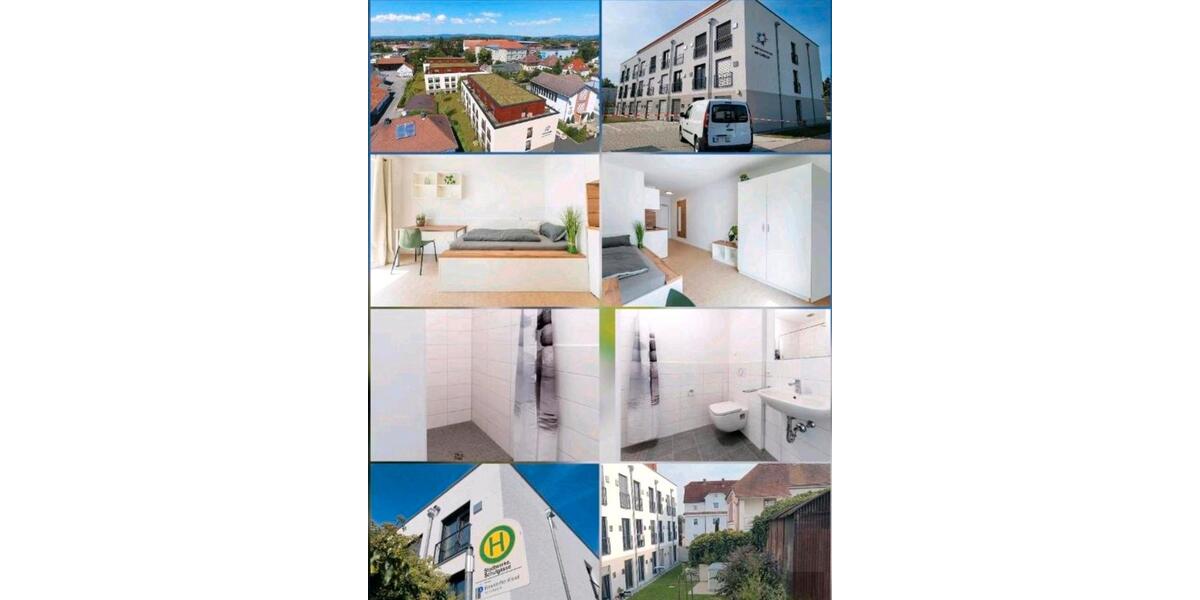 Etagenwohnung Neutraubling - 1 Zimmer, 19 m&sup2;, 495&euro; | Angebot:25798589