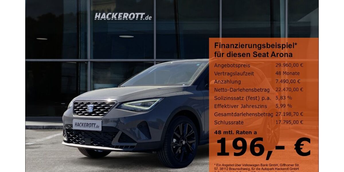Seat Arona 7.000 km 26.960 € Hannover 30165