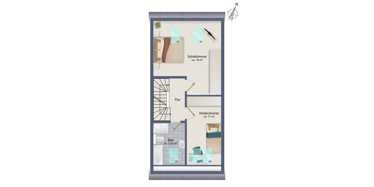 Reihenmittelhaus Bergen auf Rügen Bergen - 4 Zimmer, 106 m&sup2;, 247.000&euro; | Angebot:26319183