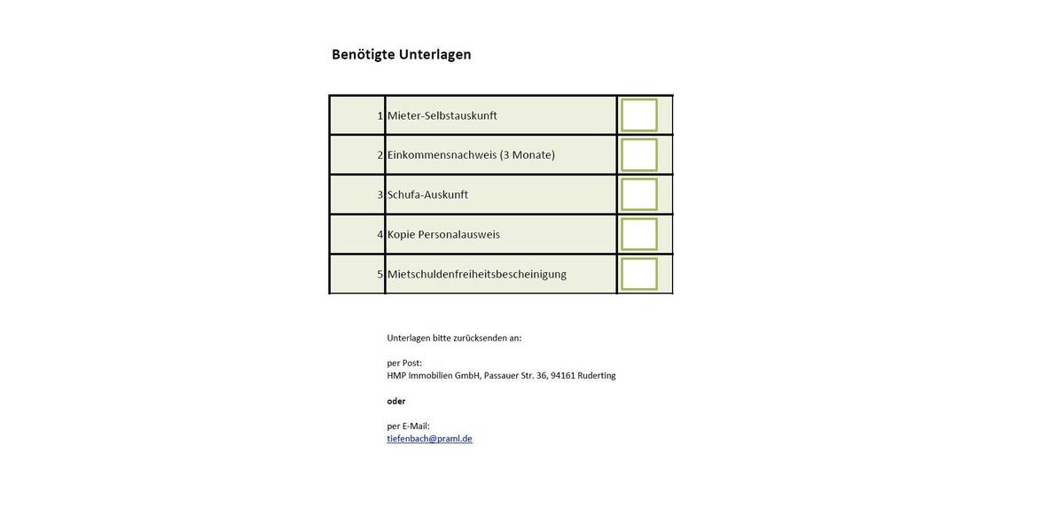 Etagenwohnung Tiefenbach - 3 Zimmer, 72 m&sup2;, 849&euro; | Angebot:26663374