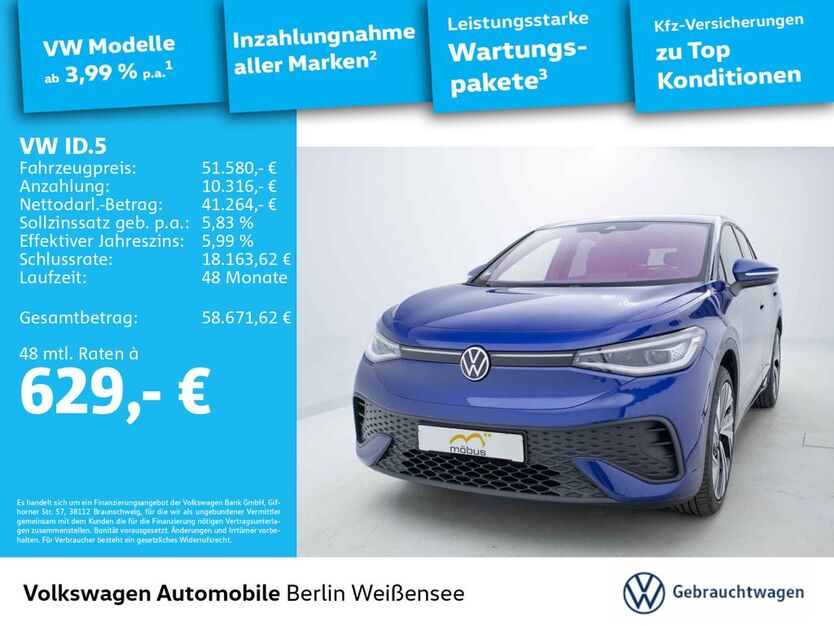VW ID.5 10.000 km 49.150 € Berlin 13088