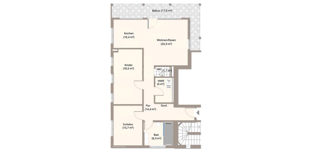 Etagenwohnung Schwangau - 3.5 Zimmer, 104 m&sup2;, 728.000&euro; | Angebot:27092469