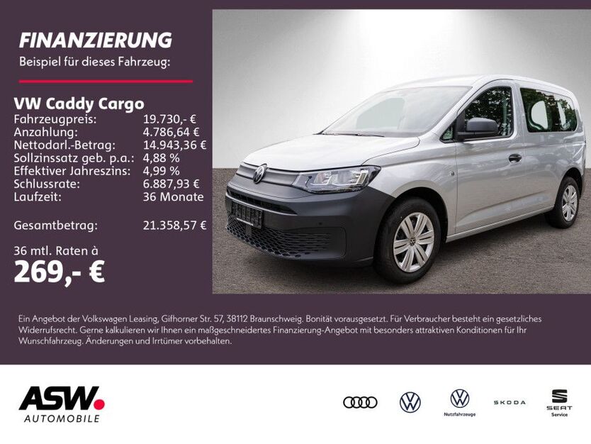 VW Caddy 3.900 km 19.730 € Neckarsulm 74172