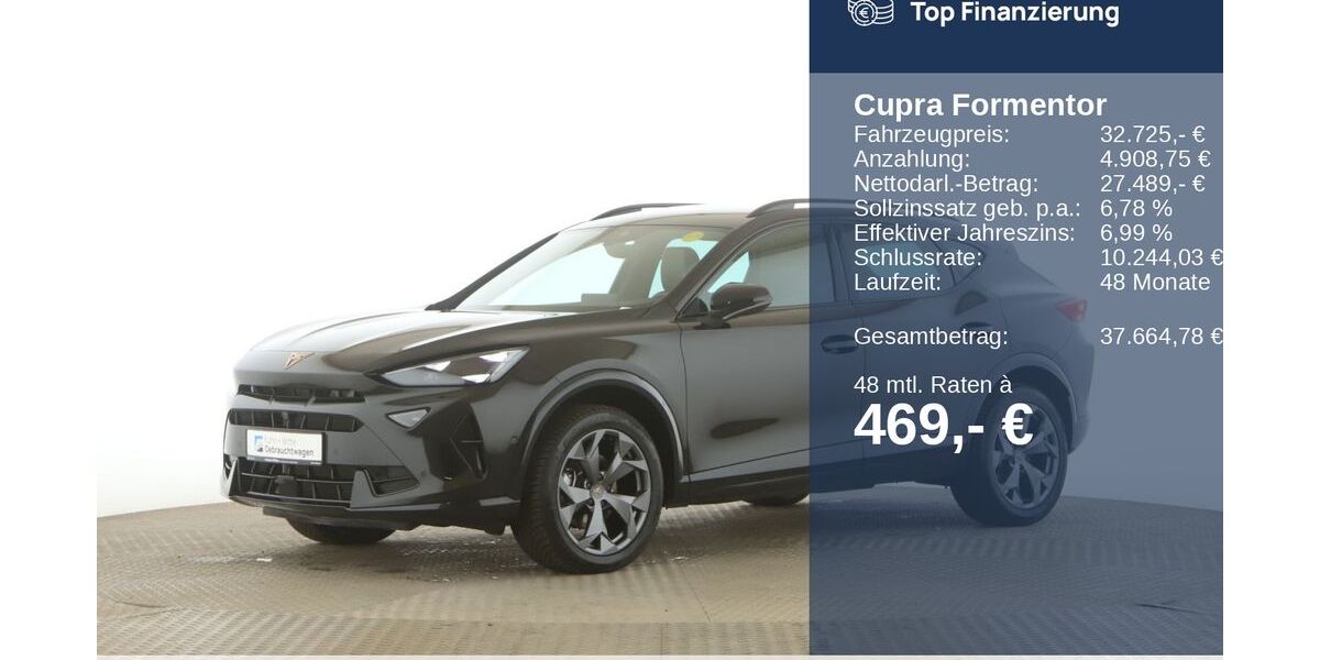 Cupra Formentor 17.903 km 32.725 &euro; Wedel 22880