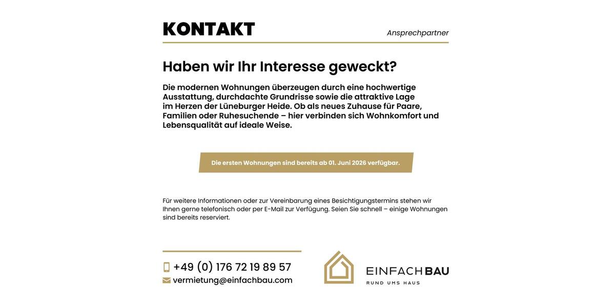 Dachgeschoßwohnung Bispingen - 4 Zimmer, 100 m&sup2;, 1.250&euro; | Angebot:25985548