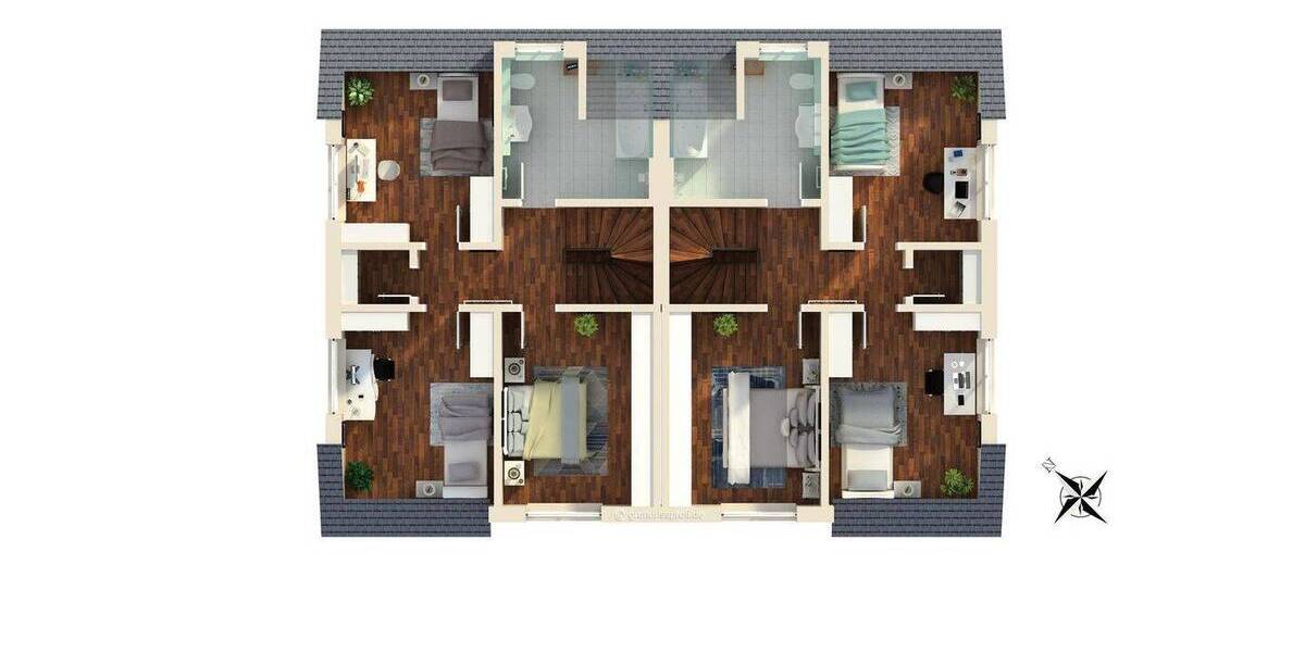 Doppelhaushälfte Schwaig - 5 Zimmer, 152 m&sup2;, 690.000&euro; | Angebot:26271337