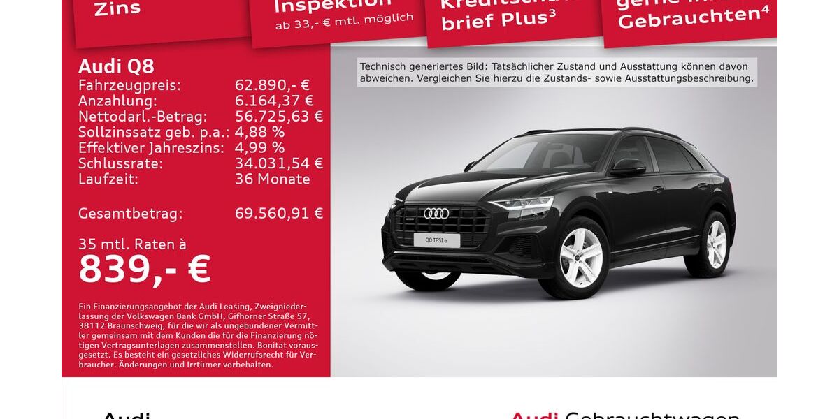 Audi Q8 70.392 km 59.990 &euro; Dresden 01067