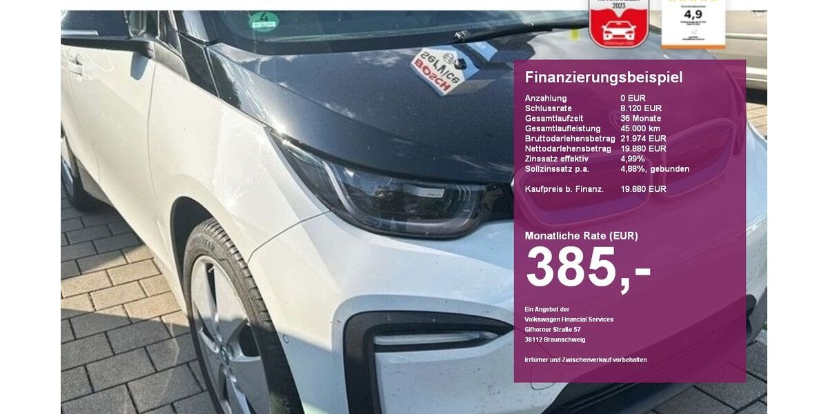 BMW i3 52.700 km 19.880 &euro; Albbruck 79774