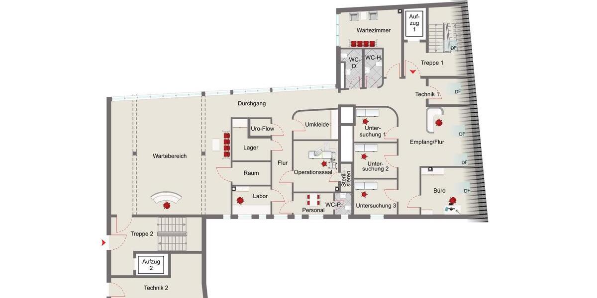 Moderne Gewerbefläche in zentraler Lage zu vermieten zimmer