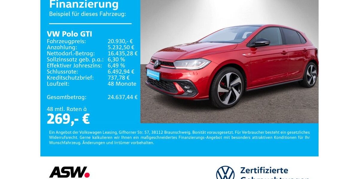 VW Polo 70.400 km 20.930 &euro; Bad Rappenau 74906