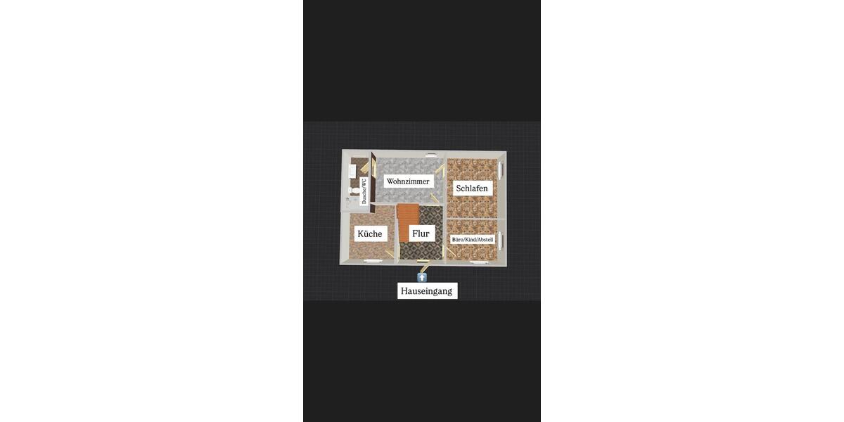 Etagenwohnung Riedstadt - 3 Zimmer, 60 m&sup2;, 870&euro; | Angebot:25371077