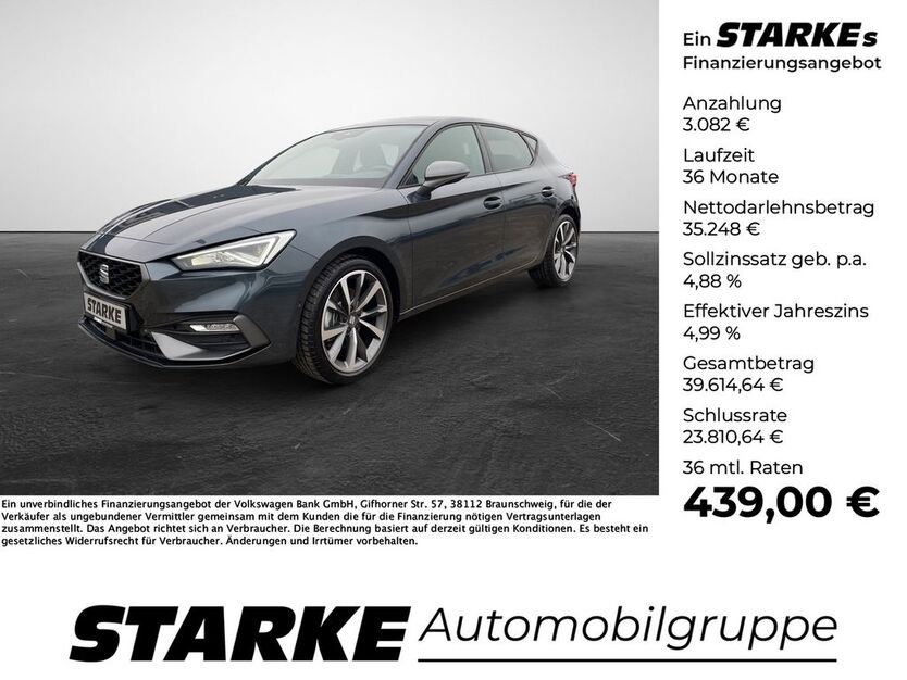 Seat Leon 2.500 km 38.330 € Vechta 49377