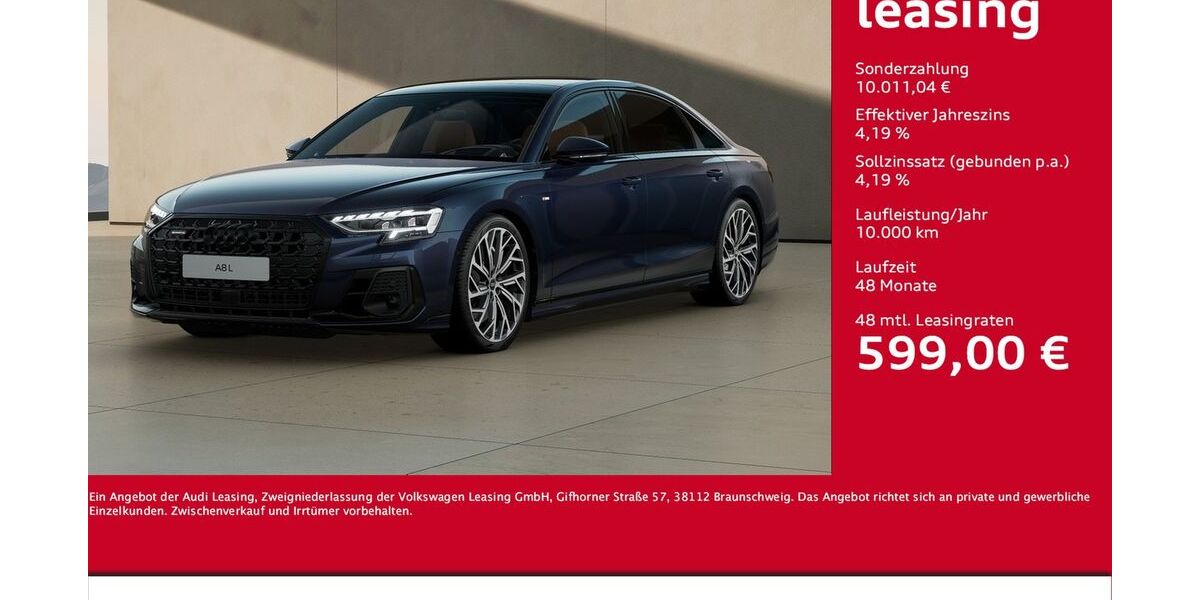 Audi A8 25.600 km 94.980 &euro; Halle 06122