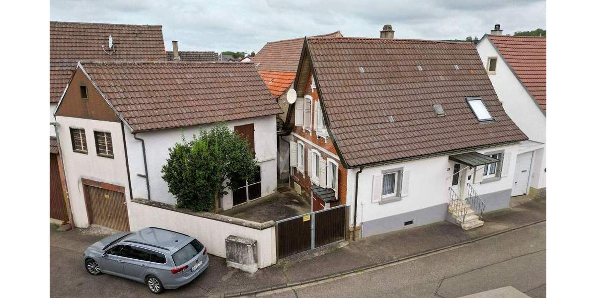 Einfamilienhaus Kraichtal Unteröwisheim - 4 Zimmer, 100 m&sup2;, 229.000&euro; | Angebot:25729844