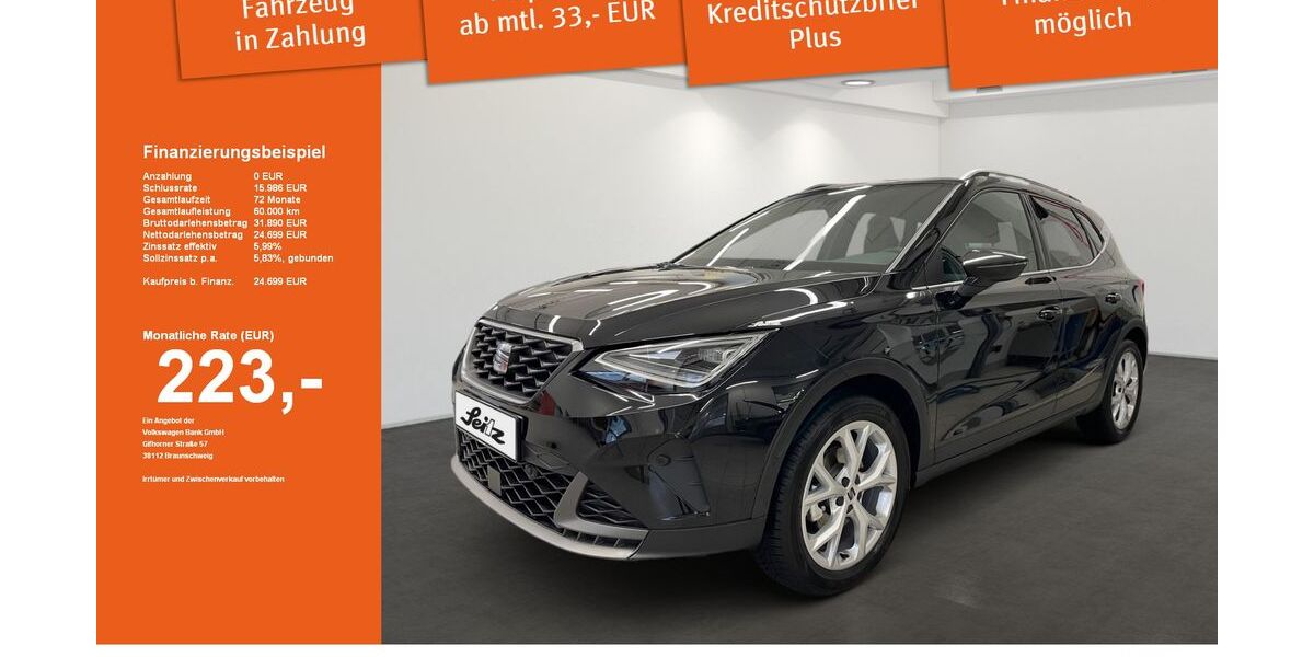 Seat Arona 22.090 km 24.399 &euro; Kaufbeuren 87600