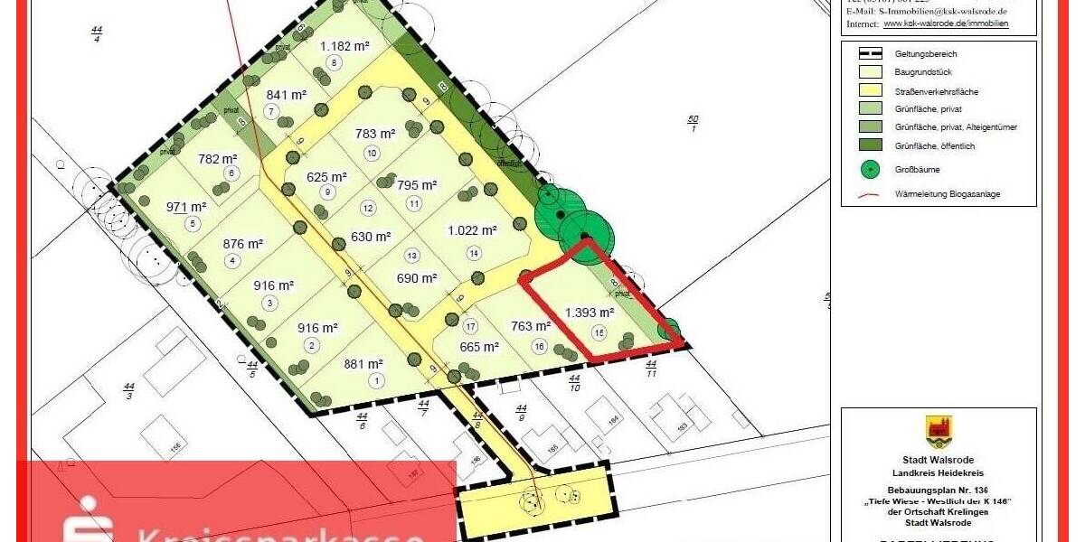 Grundstück Walsrode - 128.156&euro; | Angebot:25210821