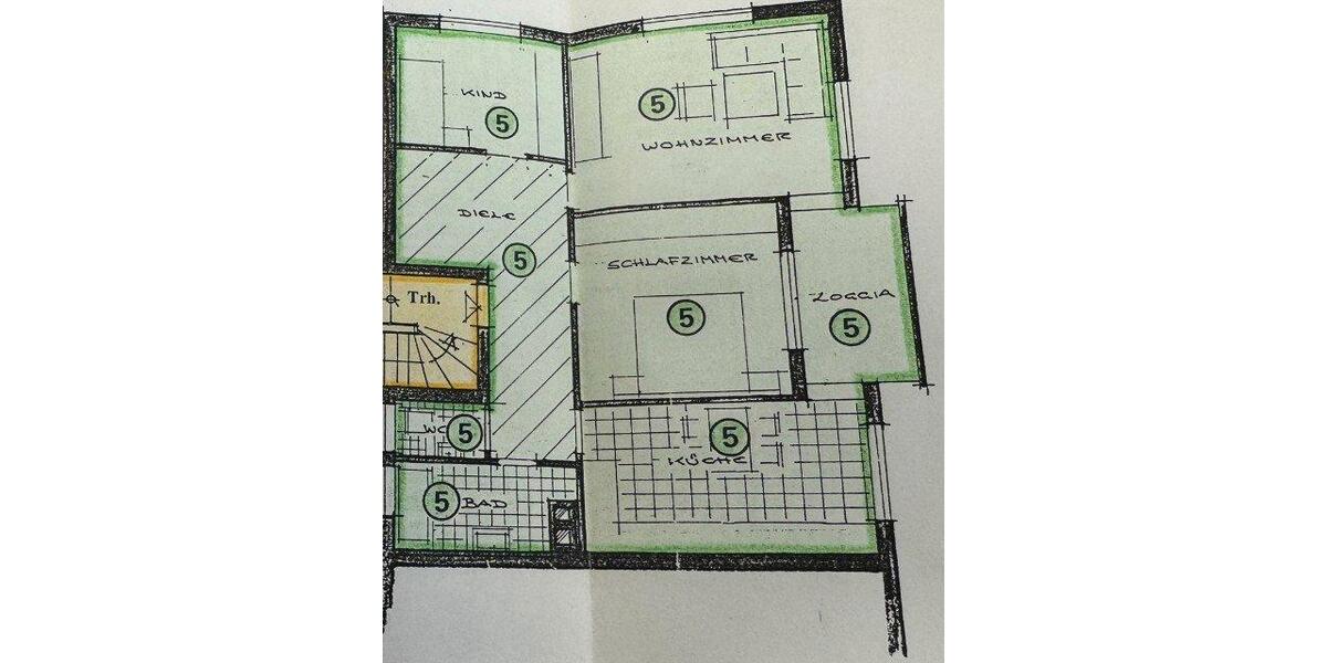 Etagenwohnung Radolfzell am Bodensee - 3 Zimmer, 87 m&sup2;, 265.000&euro; | Angebot:26549942