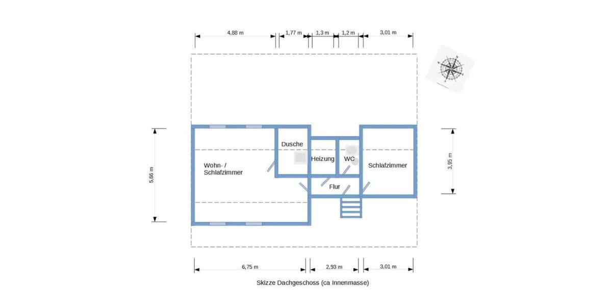 Maisonettenwohnung Boizenburg/Elbe Elbe - 4 Zimmer, 129 m&sup2;, 775&euro; | Angebot:25368857