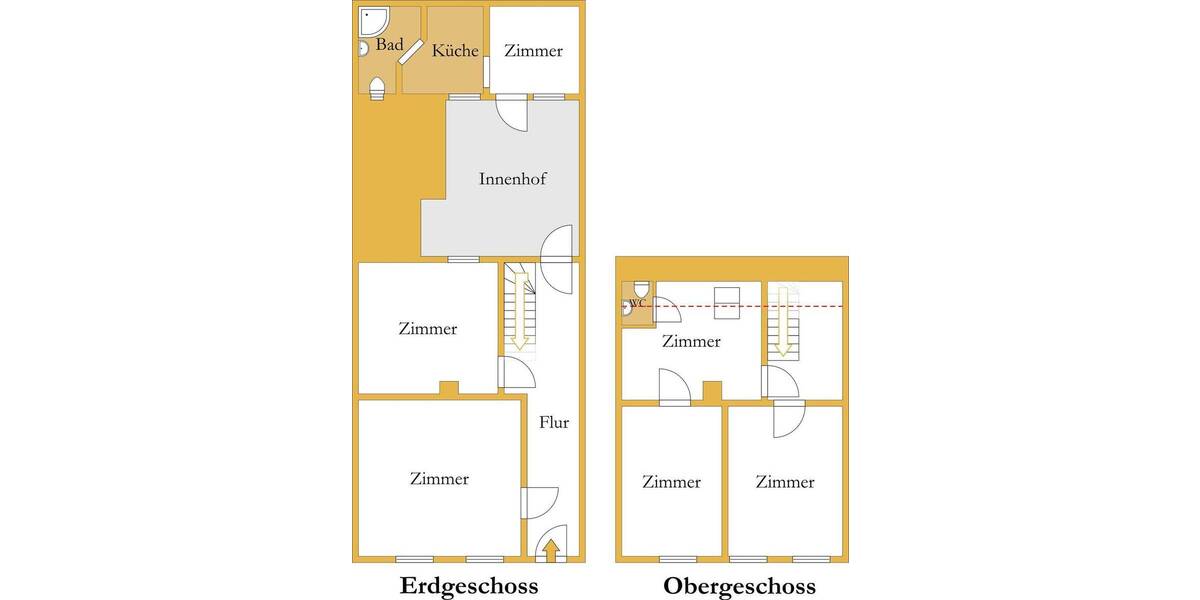 Reihenmittelhaus Aken (Elbe) Aken - 5 Zimmer, 80 m&sup2;, 25.000&euro; | Angebot:26683712