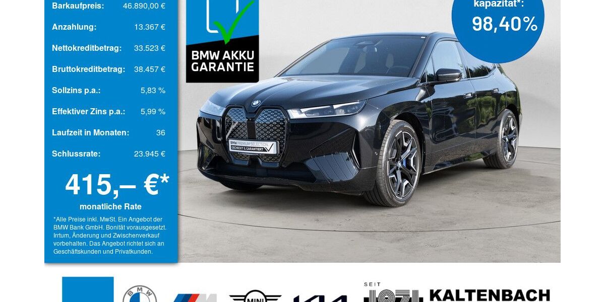 BMW iX 69.462 km 46.890 &euro; Waldbröl 51545
