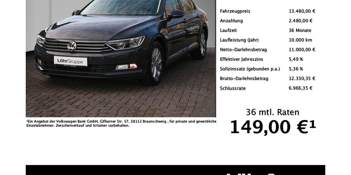 VW Passat 77.710 km 13.480 &euro; Koblenz 56076