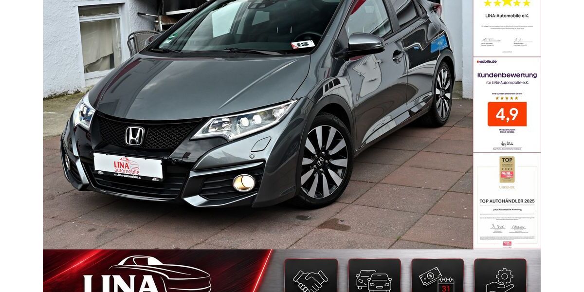 Honda Civic 60.000 km 16.980 &euro; Hamburg 22179