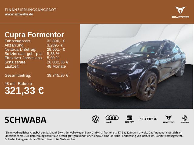 Cupra Formentor 26.600 km 32.590 € Gersthofen 86368