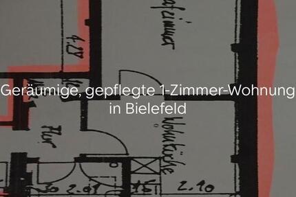 Wohnung Bielefeld - 1 Zimmer, 36 m&sup2;, 475&euro; | Angebot:25448231