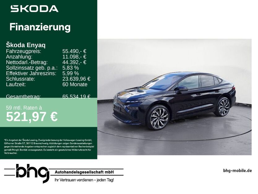 Skoda Enyaq 4.708 km 55.490 € Freudenstadt 72250