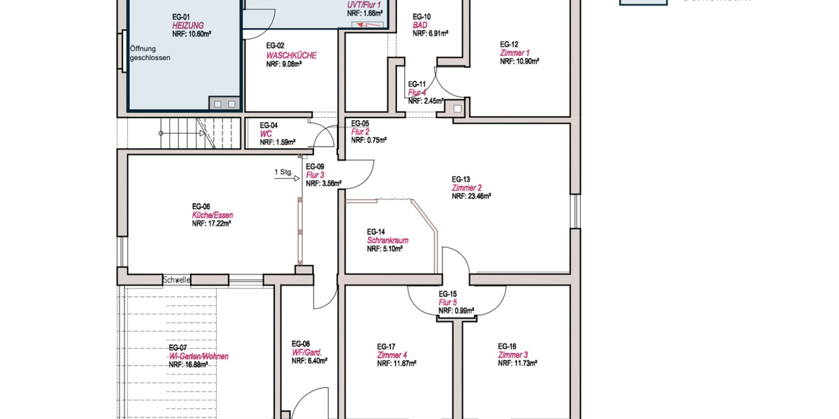 Erdgeschoßwohnung Lahntal - 5 Zimmer, 130 m&sup2;, 299.999&euro; | Angebot:24549417