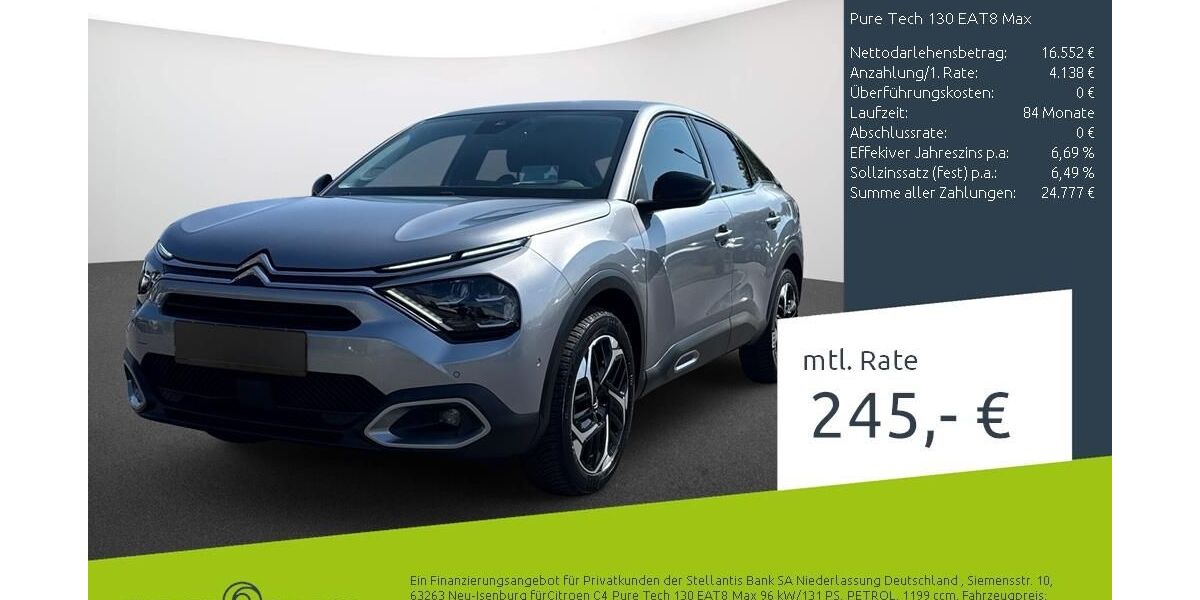 Citroen C4 19.453 km 19.280 &euro; Bocholt 46395