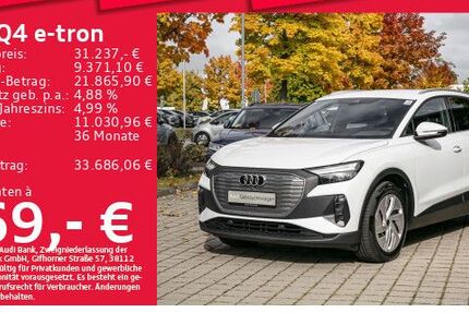 Audi Q4 e-tron 53.481 km 28.678 &euro; München 80935