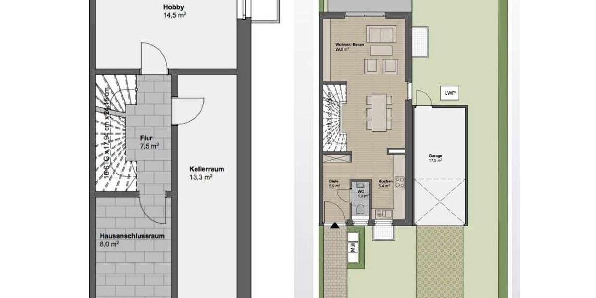 Doppelhaushälfte Frankfurt am Main Bonames - 5 Zimmer, 134 m&sup2;, 930.000&euro; | Angebot:25547335