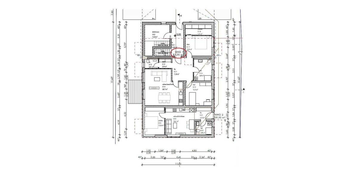 Etagenwohnung Wallersdorf - 3 Zimmer, 89 m&sup2;, 399.000&euro; | Angebot:26885794
