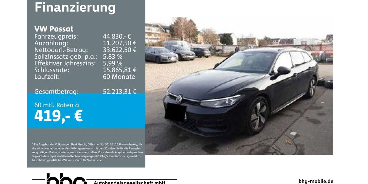 VW Passat 27.621 km 43.960 &euro; Freiburg 79115