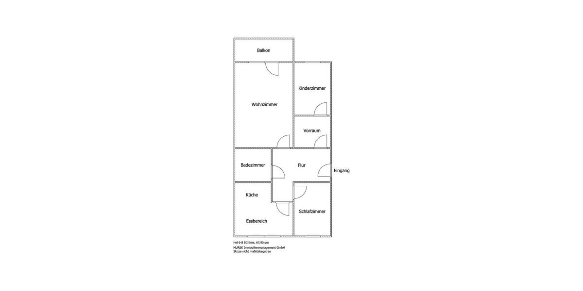 Etagenwohnung Zehdenick - 3 Zimmer, 68 m&sup2;, 420&euro; | Angebot:25710614