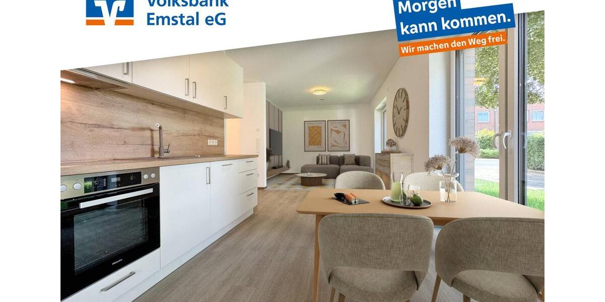 NEU: Auch Kleine haben Größe – 2-ZKB-Erdgeschosswohnung in Lathen mit Terrasse & Gartenanteil zu mieten! 2 zimmer