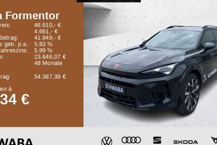 Cupra Formentor 8.312 km 45.910 &euro; Gersthofen 86368