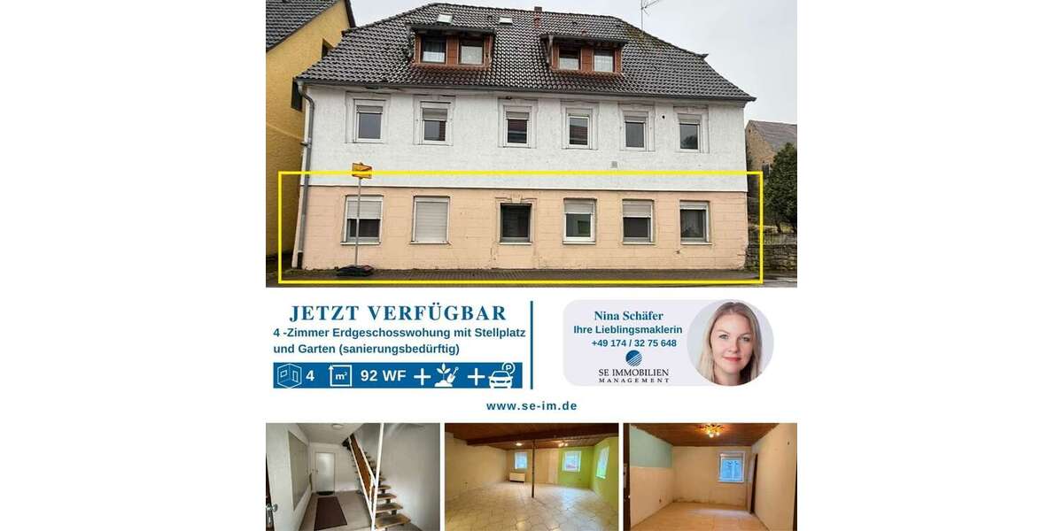 Wohnung zum Kaufen in Oberderdingen-Flehingen 99.000 € 92.32 m² 4 zimmer
