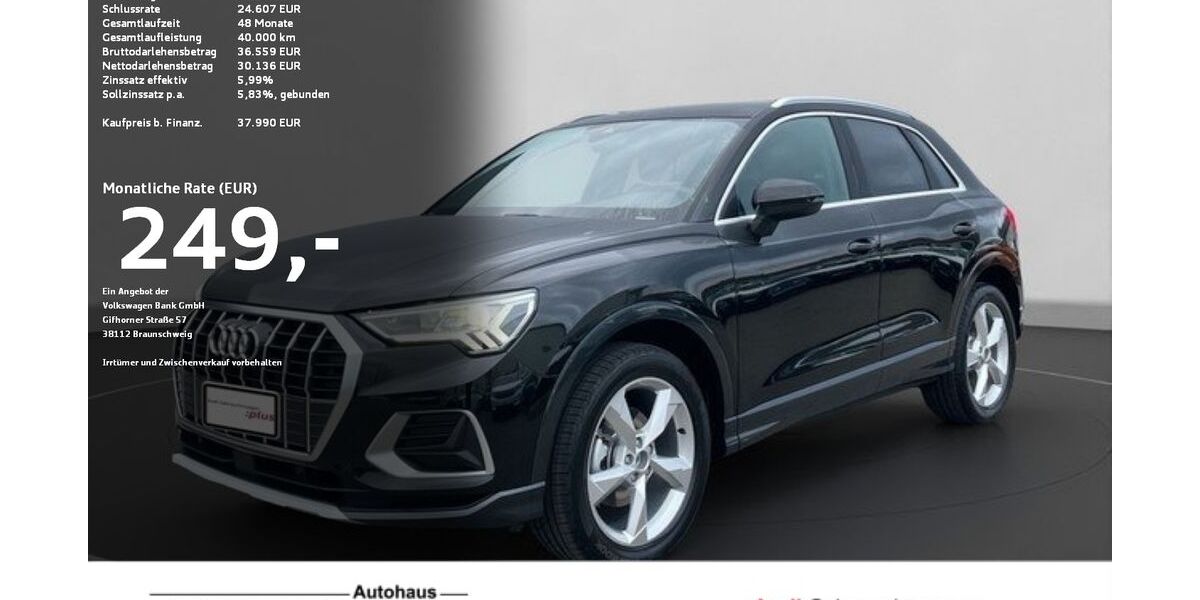 Audi Q3 8.900 km 37.990 &euro; Ravensburg 88214